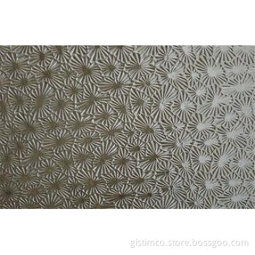Flat Figured Decorative Glass Panels Silk Screen For Buildi